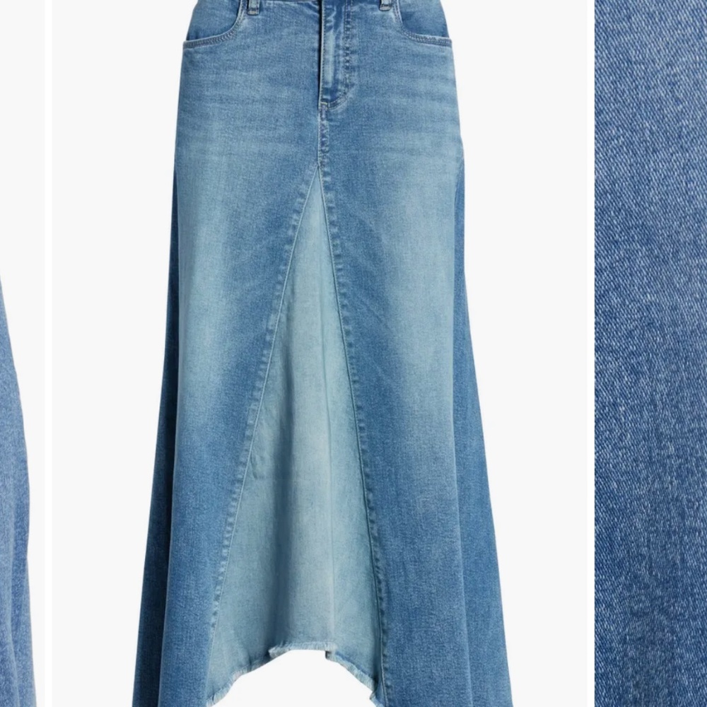 Wash Lab denim Skirt